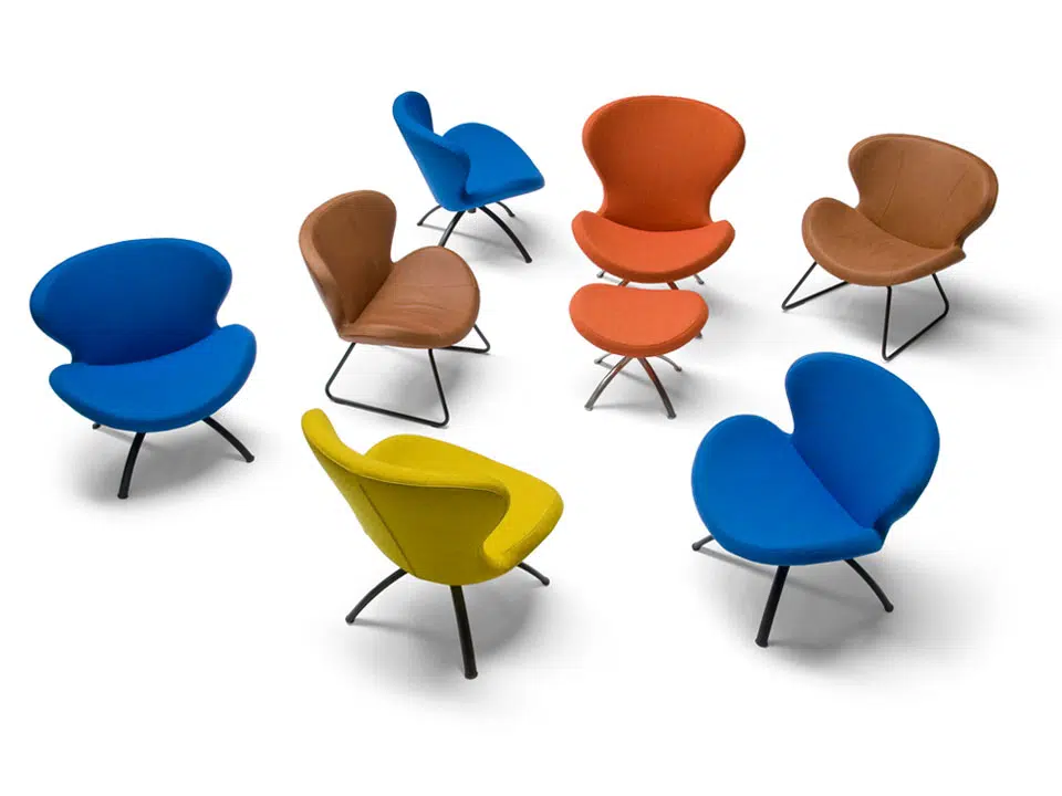 Peggy and Ruby Easy Chairs