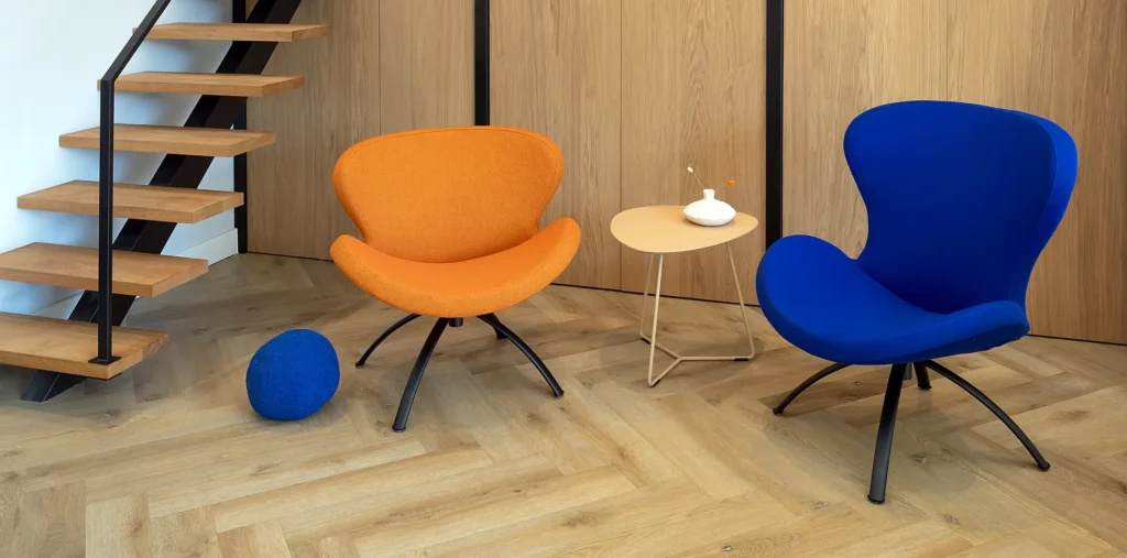 Ruby and Peggy Easy Chairs