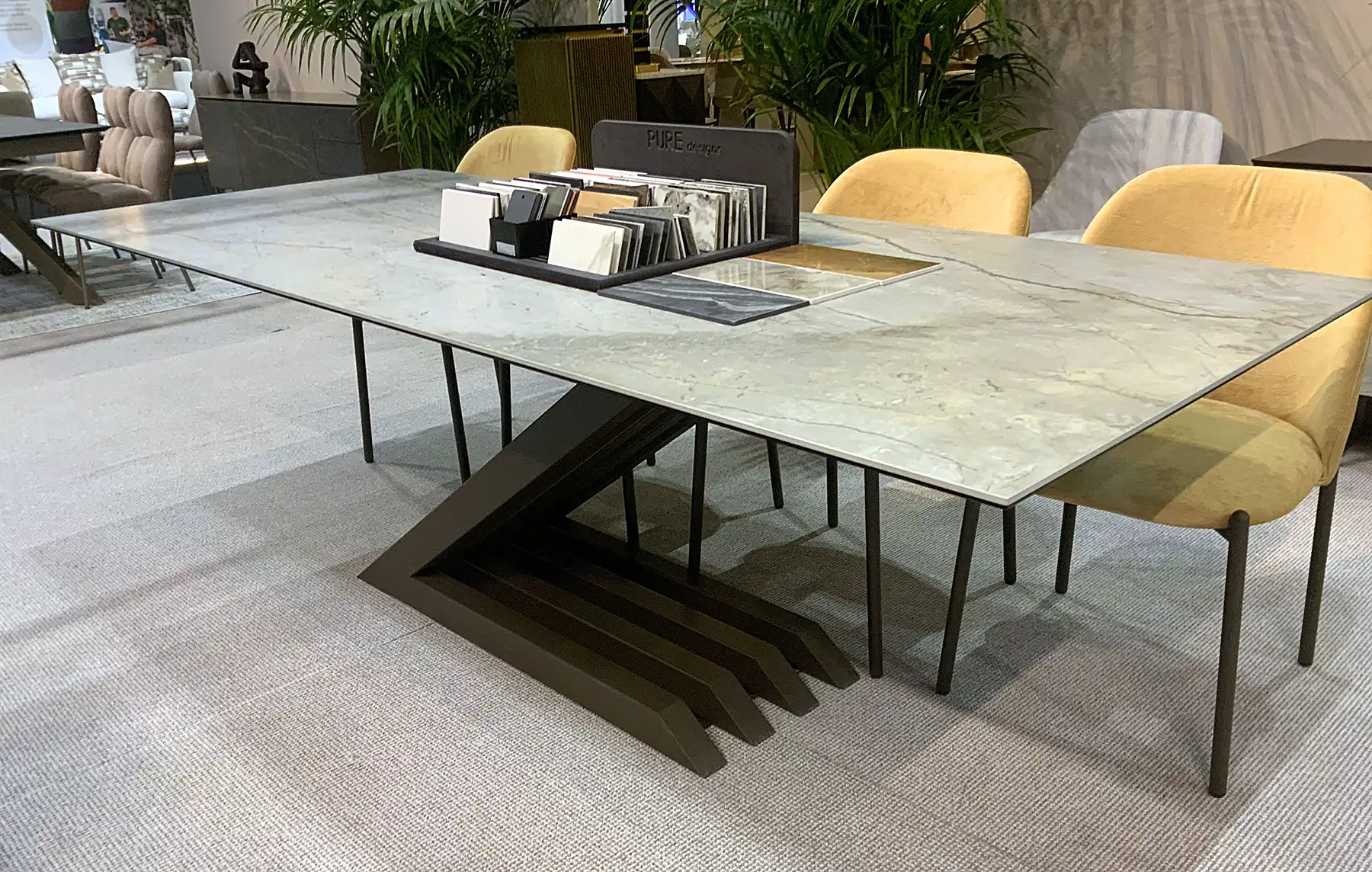 Zara Table and Mare Chairs by Pure Designs